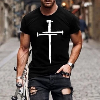 Camiseta T-shirt Cruz Cross Moda Evangélica Cristão