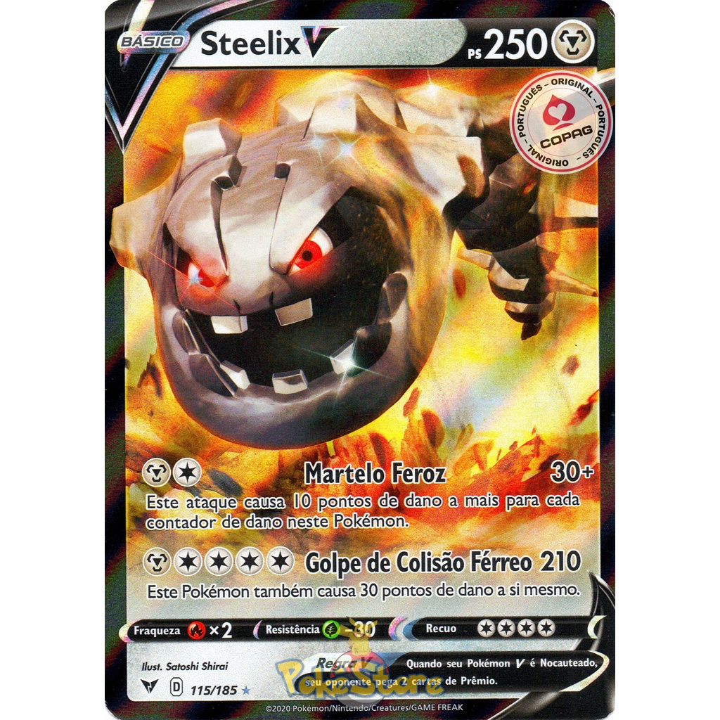 steelix v pokemon card value Vivid Voltage 176 Full Art Steelix V PSA 9 main image 0