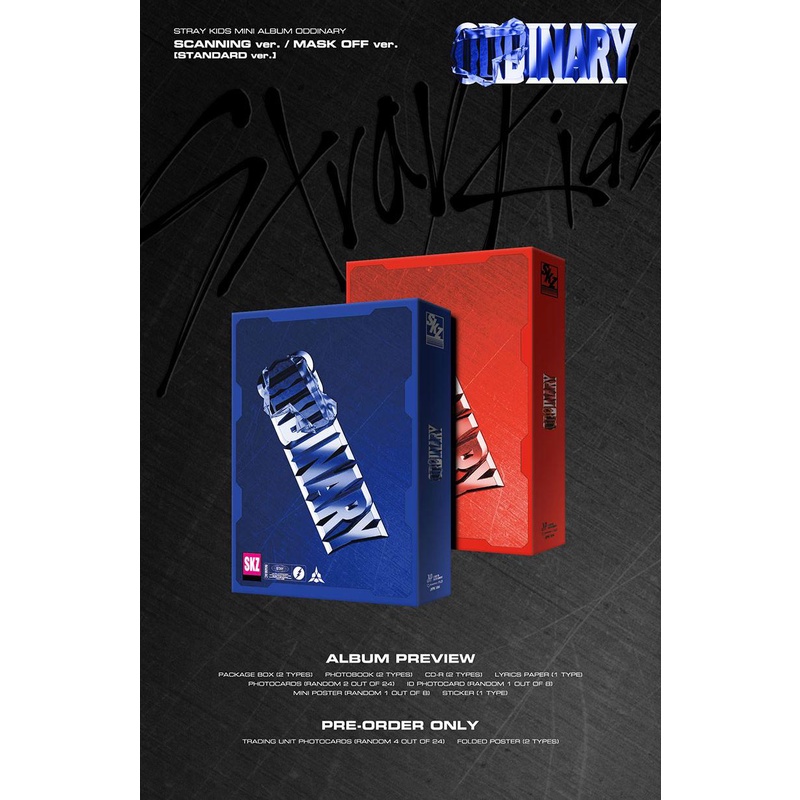 STRAY KIDS - MINI ALBUM ODDINARY (STANDARD Ver.)