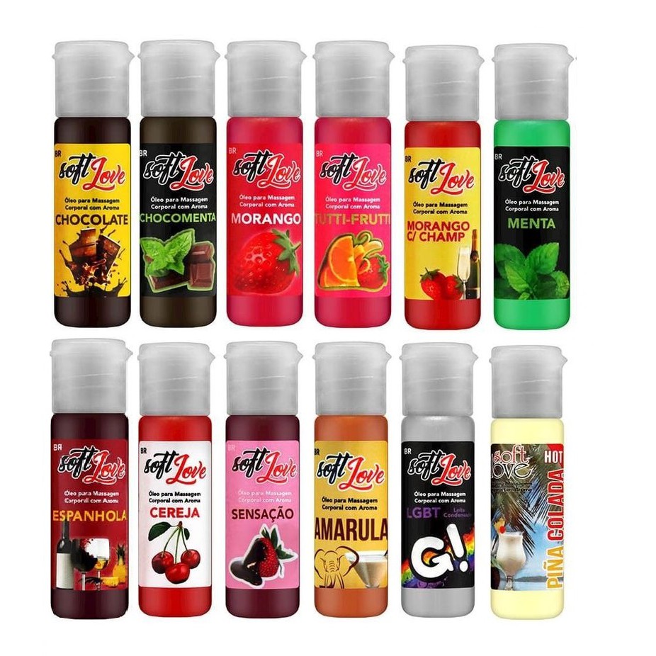 Gel Comestível Beijavel Hot Sexo Oral Lubrificante Sabores Soft Love Shopee Brasil 3897