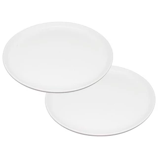 Conjunto 2 Pratos De Sobremesa Em Cerâmica 21cm - Globimport