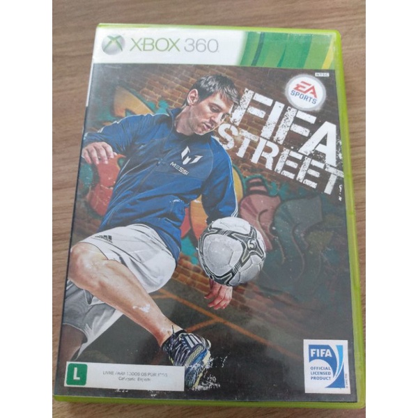 Jogo Fifa Street Xbox 360 Original-Mídia Física