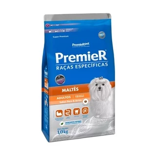 Ração Premier Raças Específicas Maltês para Cães Adultos 1Kg