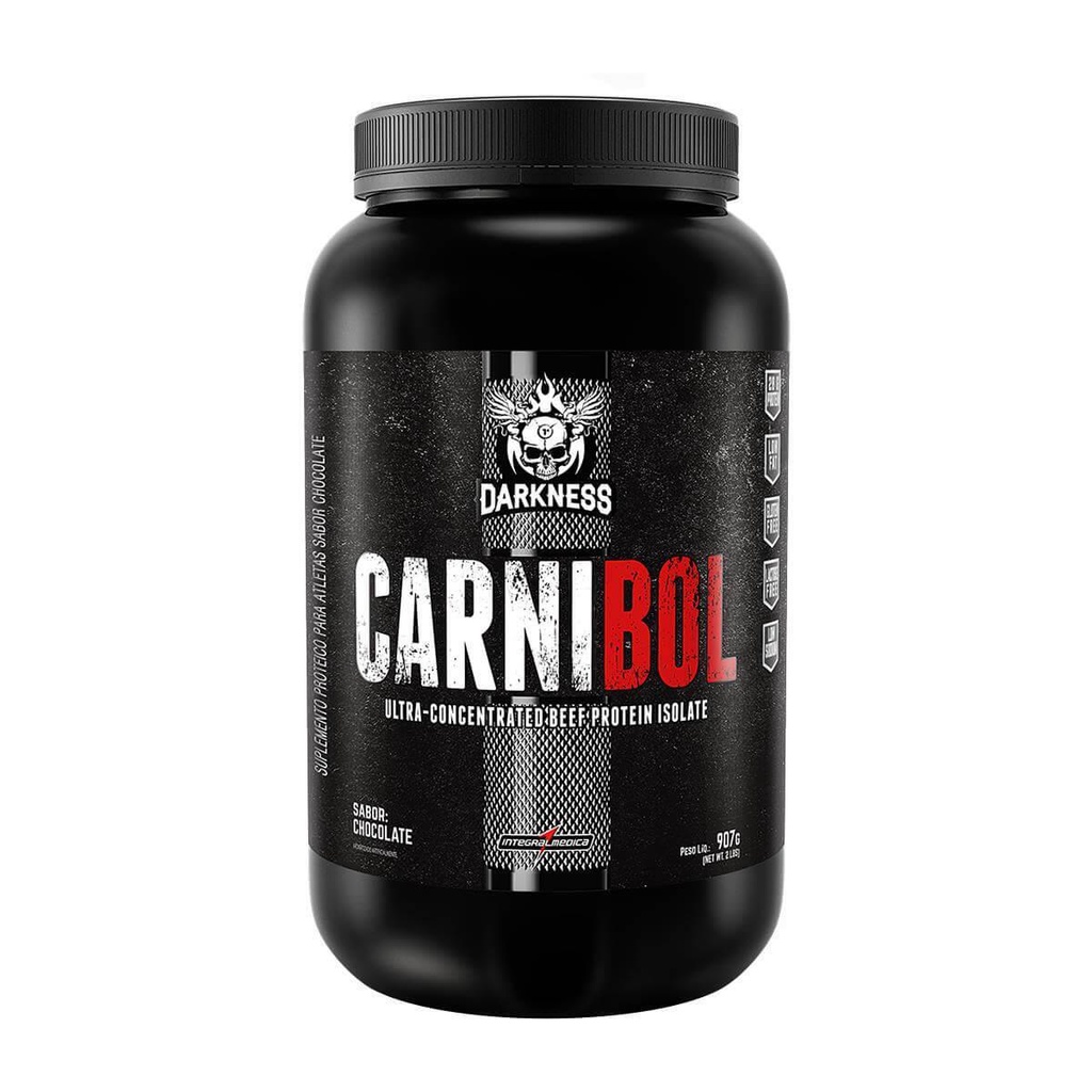 Proteína Carnibol 907g Whey Protein da Carne – IntegralMedica Darkness