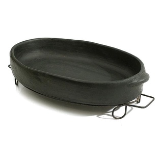 Promoção Assadeira De Barro Capixaba Oval Tamanho G