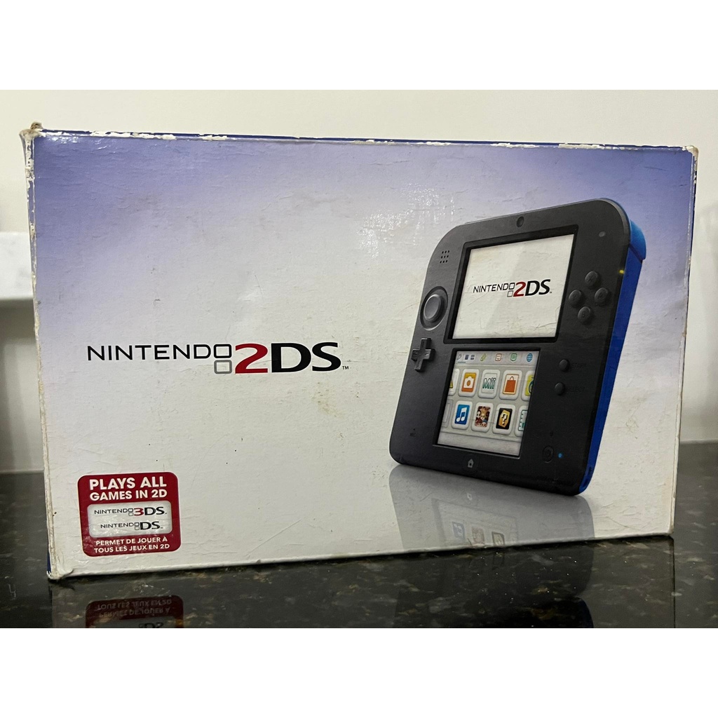 Nintendo 2DS - COM CAIXA E CARREGADOR