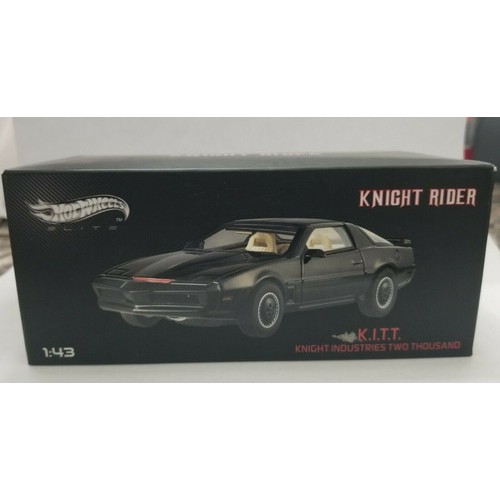 Hot Wheels Elite Knight Rider K.i.t.t. Super Maquina Kitt H3