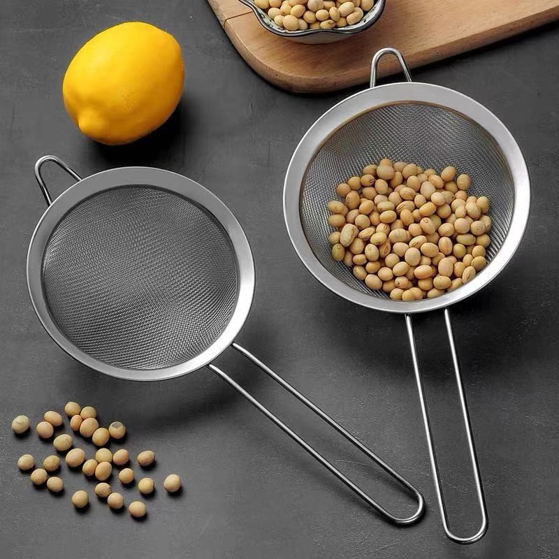 kit 3 pcs Peneira de cozinha em aco inox utensílios de cozinha kit em ...