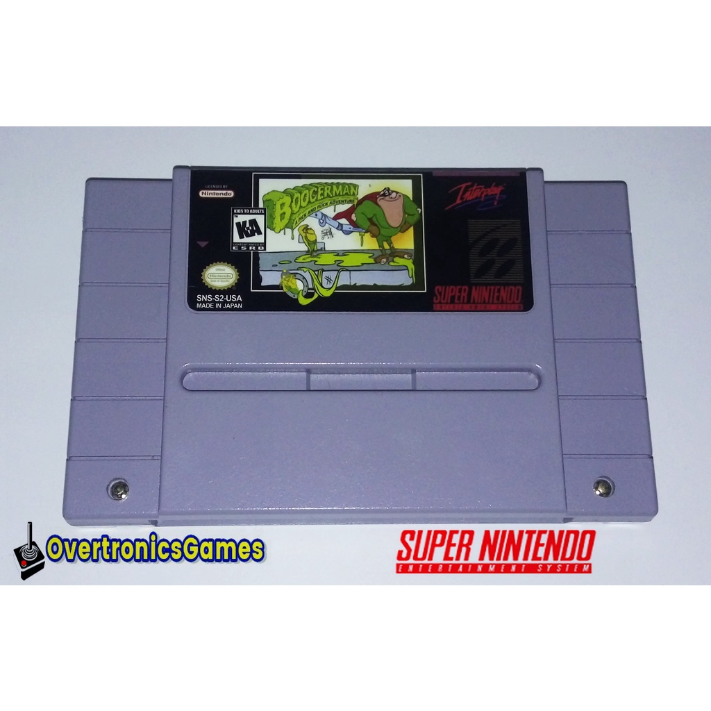 Jogo Boogermam Snes Super Nintendo