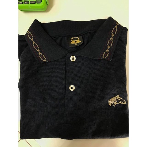 Camisa Polo Masculina Bordada Frete E Costa (cavalo Crioulo