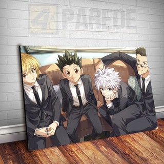 Placa Decorativa Anime Hunter x Hunter Gon Killua Kurapika