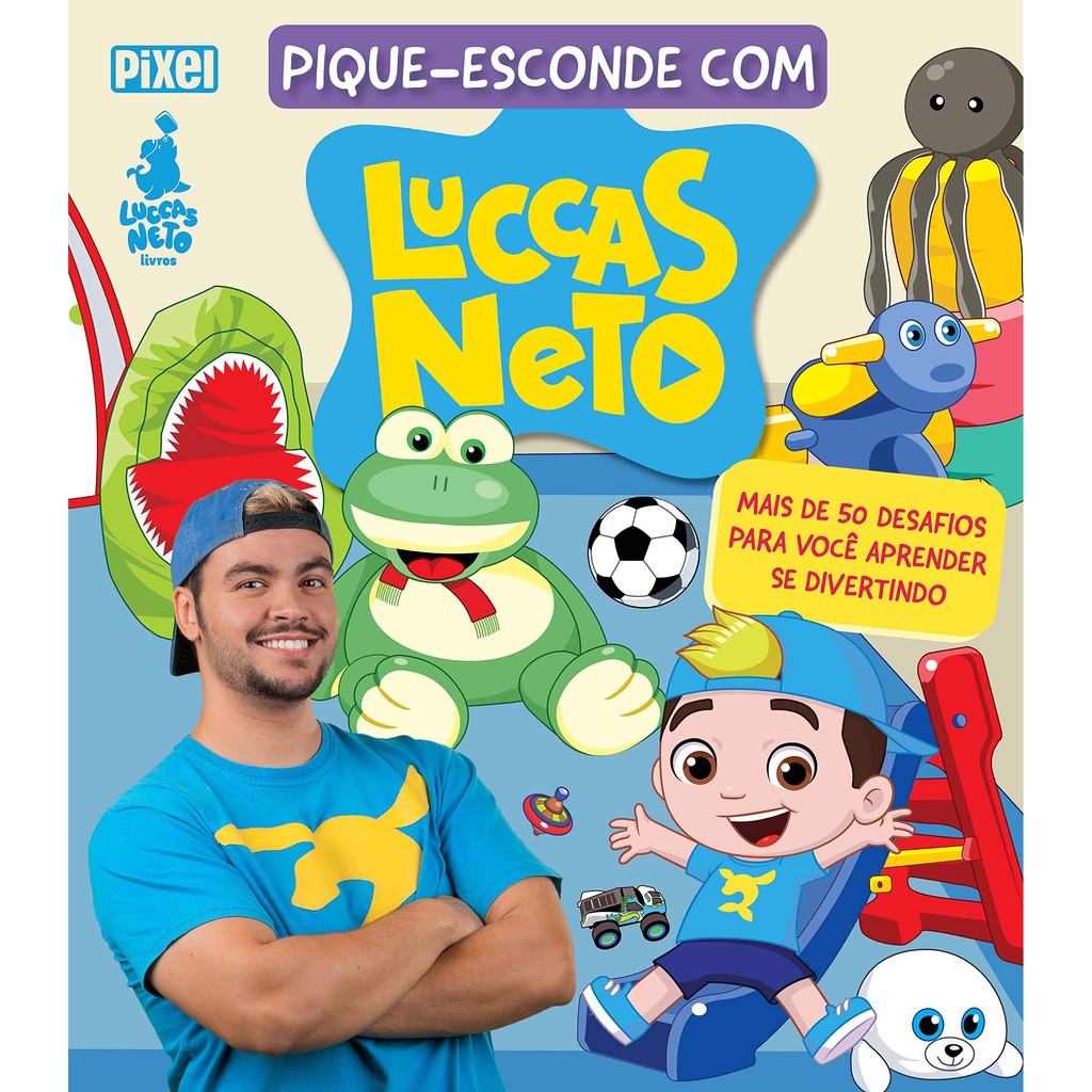 Livro De Colorir Com Adesivos Luccas Neto Tilibra - Livro de Colorir -  Magazine Luiza