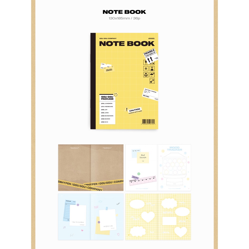 ENHYPEN 2022 GGU GGU Package | Shopee Brasil