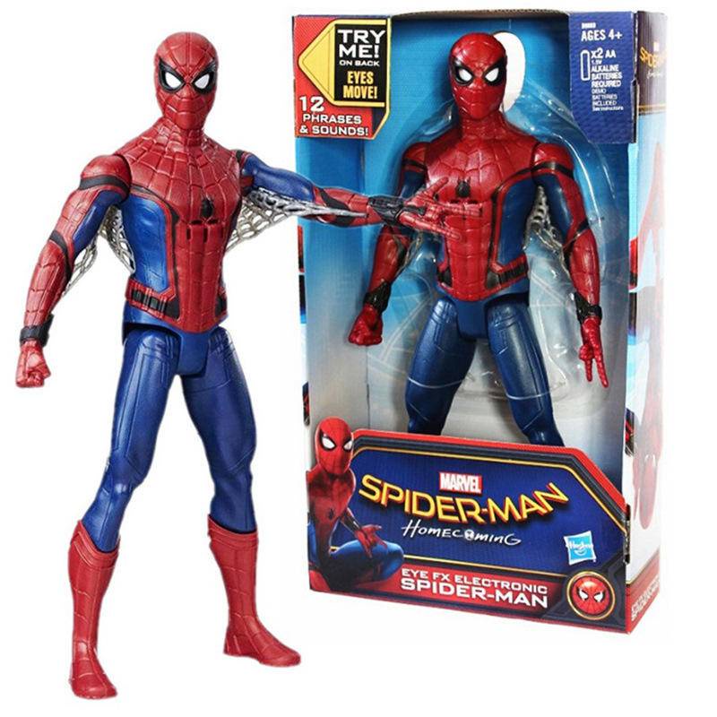 Boneco do Homem-Aranha Preto (19cm) - Action Figure Marvel - Zaplox  Colecionáveis