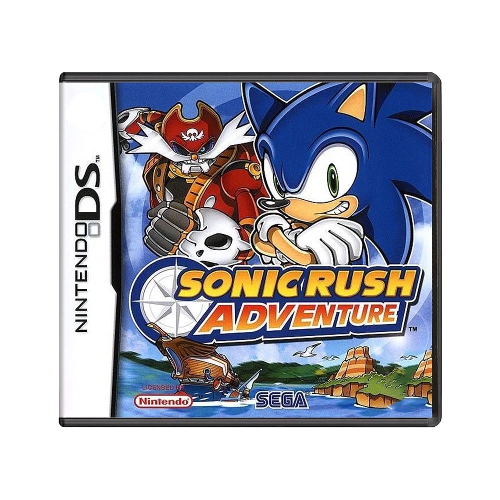 Jogo Sonic Rush Adventure DS Shopee Brasil