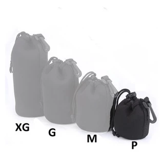 Porta Lente Fotografica Em Neoprene Profissional Case Bag Pequeno