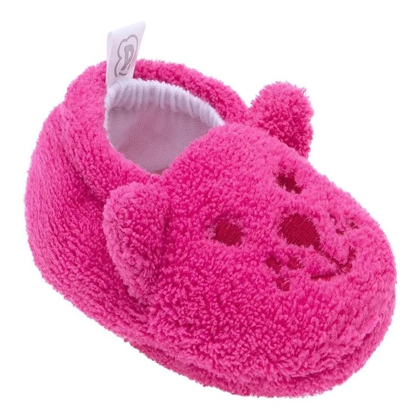 Pantufa Para Bebe Menina Coala Rosa Pimpolho 88803 | Shopee Brasil