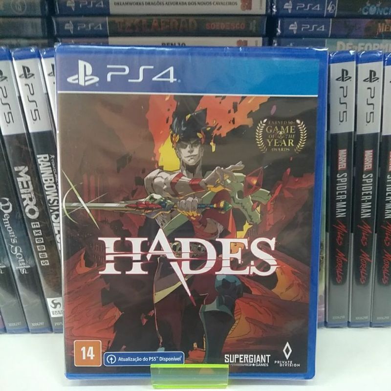 Hades é classificado para PS4 na Coreia do Sul