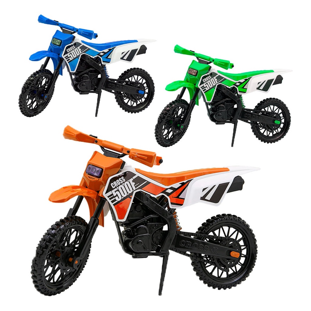 Miniatura Moto Trilha Mega Cross Cfr Cm Brinquedo Infantil Shopee Brasil