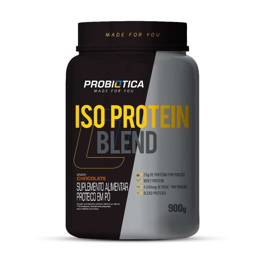 Whey Iso Protein Blend Pote 900g – Probiotica