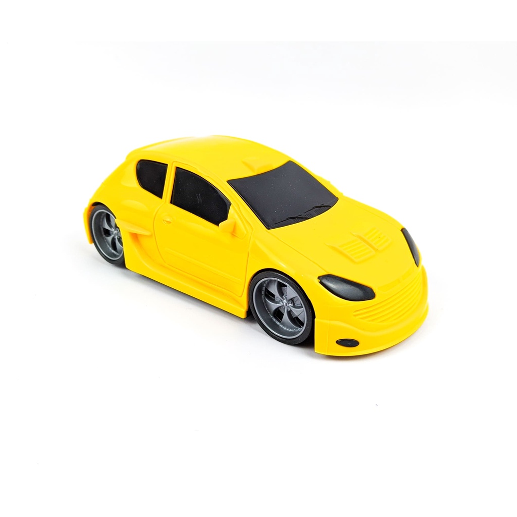 Brinquedo Carro Carrinho Speedy car Amarelo Estilo Peugeot Grande ...