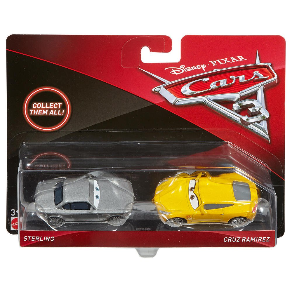 Disney Cars 3 Sterling & Cruz Ramirez Mattel