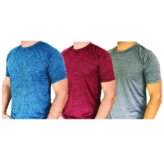 Kit 3 Camisetas Dry Fit Masculina