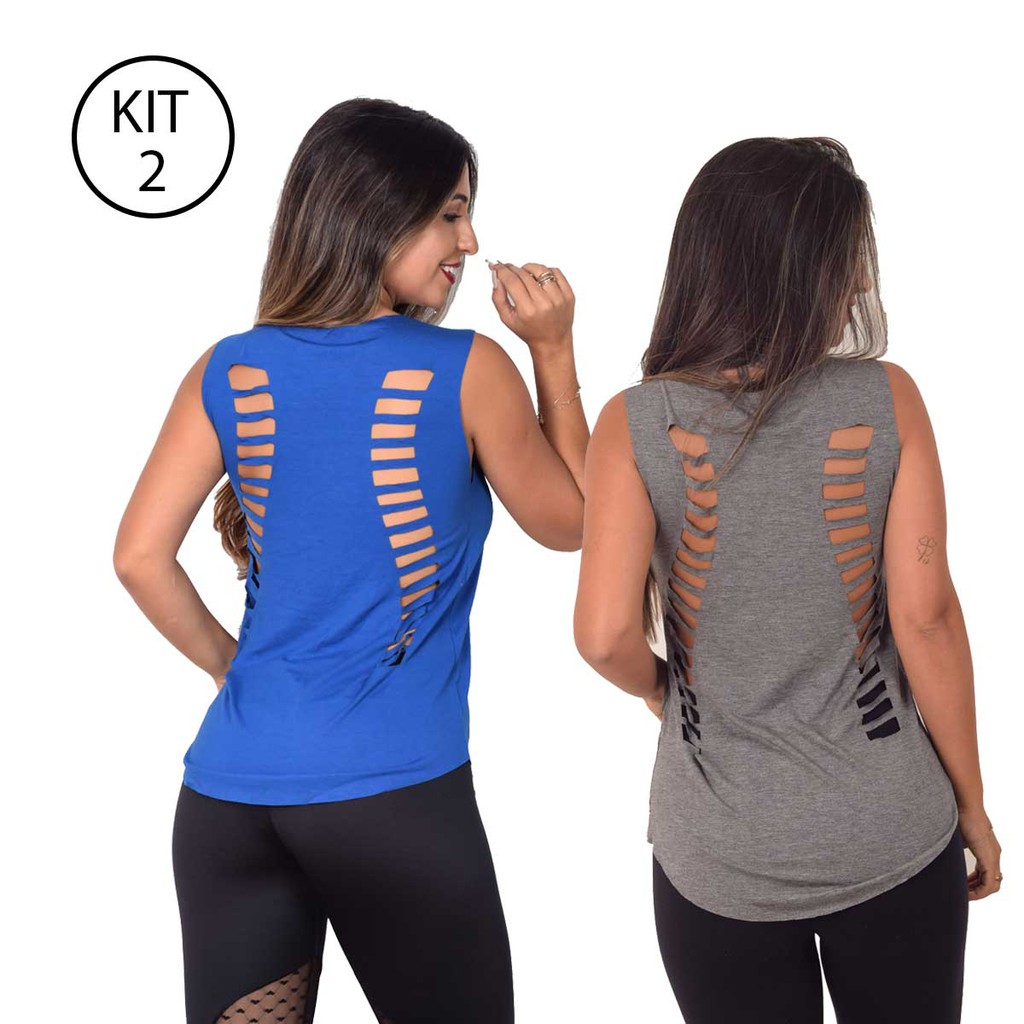 MB Moda Fitness Novidades ?? Regata Fitness Por Apenas R$ , 51% OFF