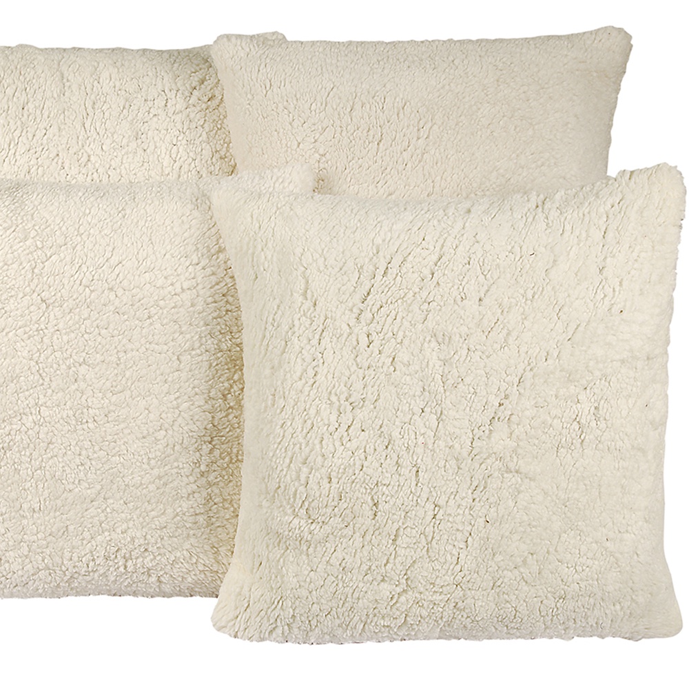Capa Em Sherpa Kit Com 4 Capa De Almofadas