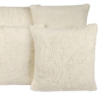 Capa Em Sherpa Kit Com 4 Capa De Almofadas