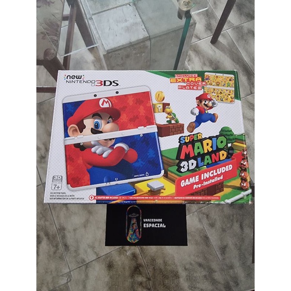 Caixa New 3ds Mario