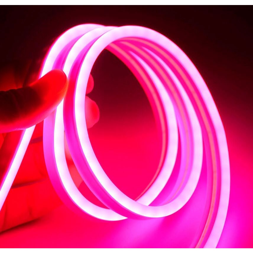 Mangueira Fita LED Neon Flex Rosa 127V Metro PROMOÇÃO 5 METROS, 6 ...