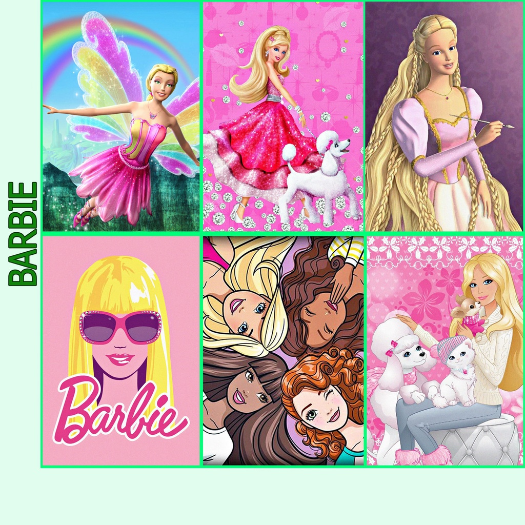 BARBIE - desenho infantil - princesa Disney - decoração infantil - cartoon  - Placa decorativa - Quadro parede & decoração - Presente