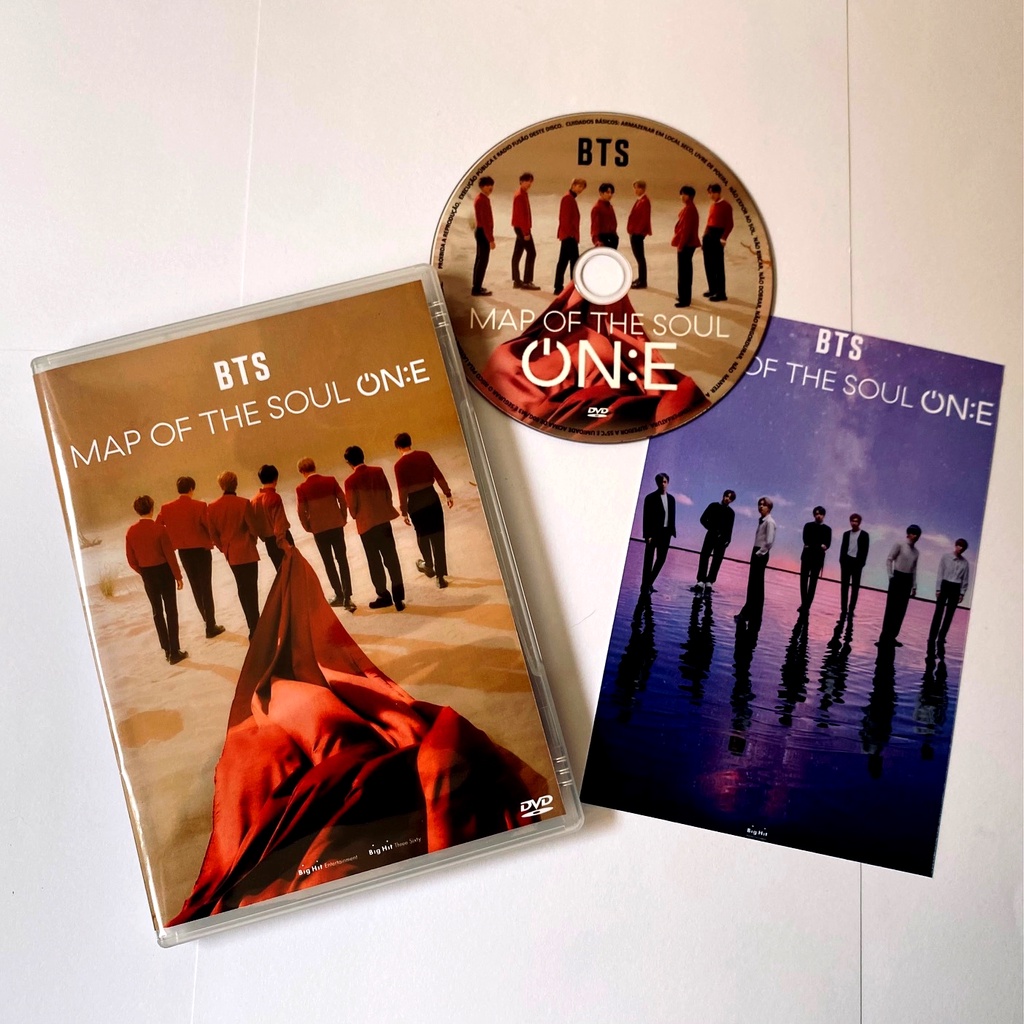 [DVD] BTS MAP OF THE SOUL ON:E　新品未開封 DVD BTS Map of the Soul ON E 2020 | Shopee Brasil