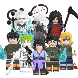 Narutoes Minifiguras Bloco De Brinquedos Para Crianças