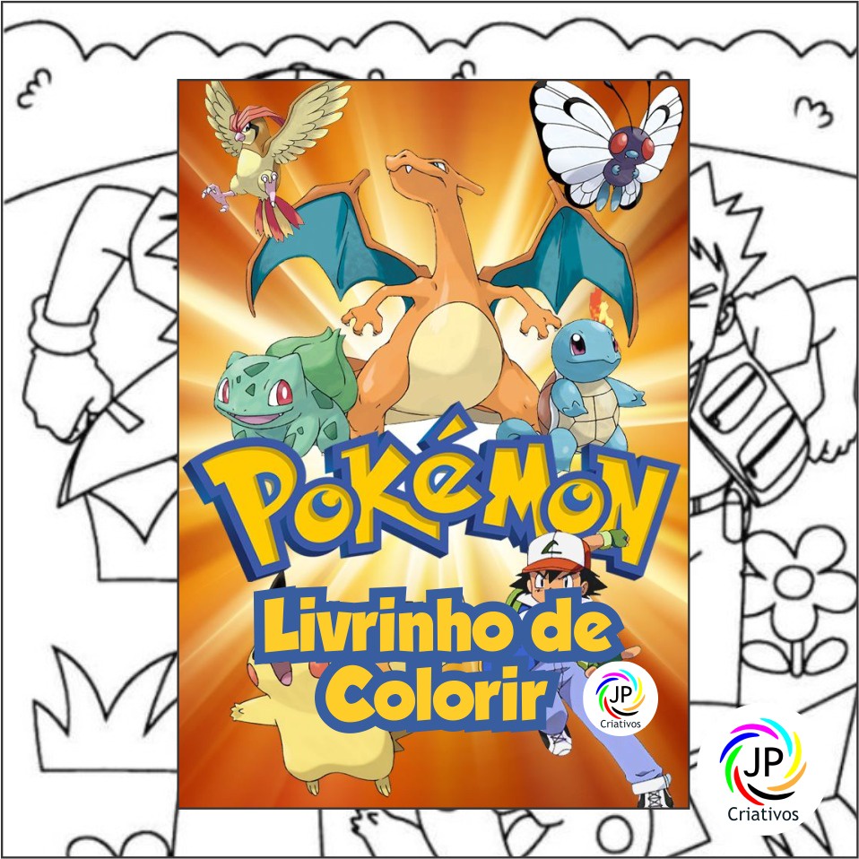 pokemon para colorir 6 –  – Desenhos para Colorir