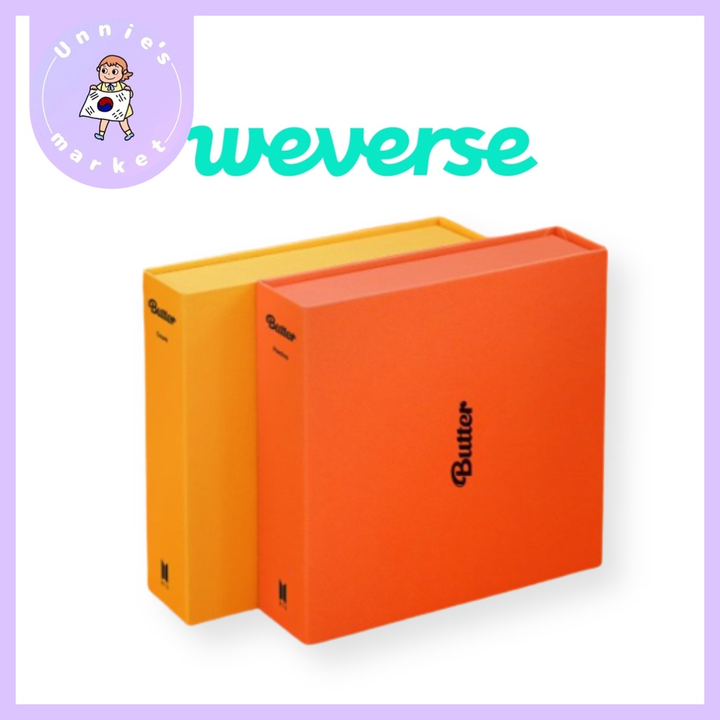 BTS Album Butter + Weverse Benefits POB Escorrega o Preço