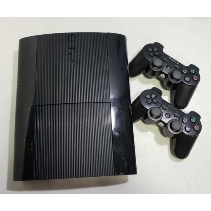 Ps3 Slim Desbloqueado Hen 2 Controles Com 40 Jogos No Hd E Contem Lojas