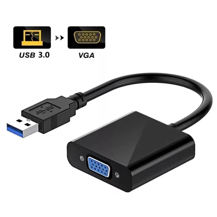 Cabo Adaptador Conversor Usb Para Vga Monitor - Usb 3.0