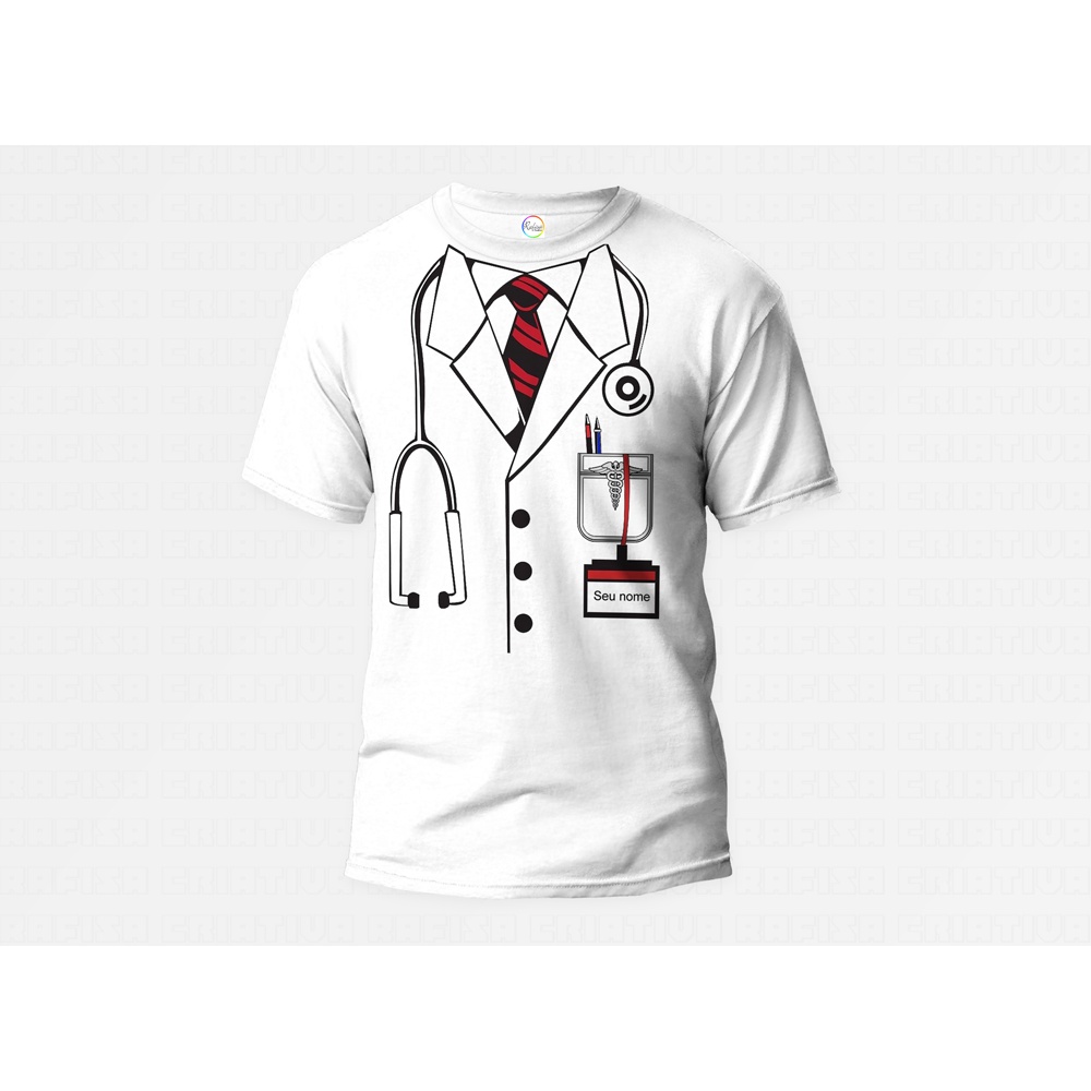 Camiseta Jaleco Médico