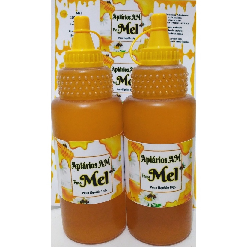 Mel de abelha 100% puro | Shopee Brasil