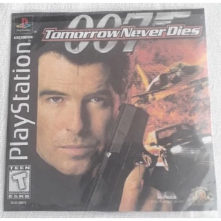 007 Tomorrow Never Dies Ps1- mídia prata da época