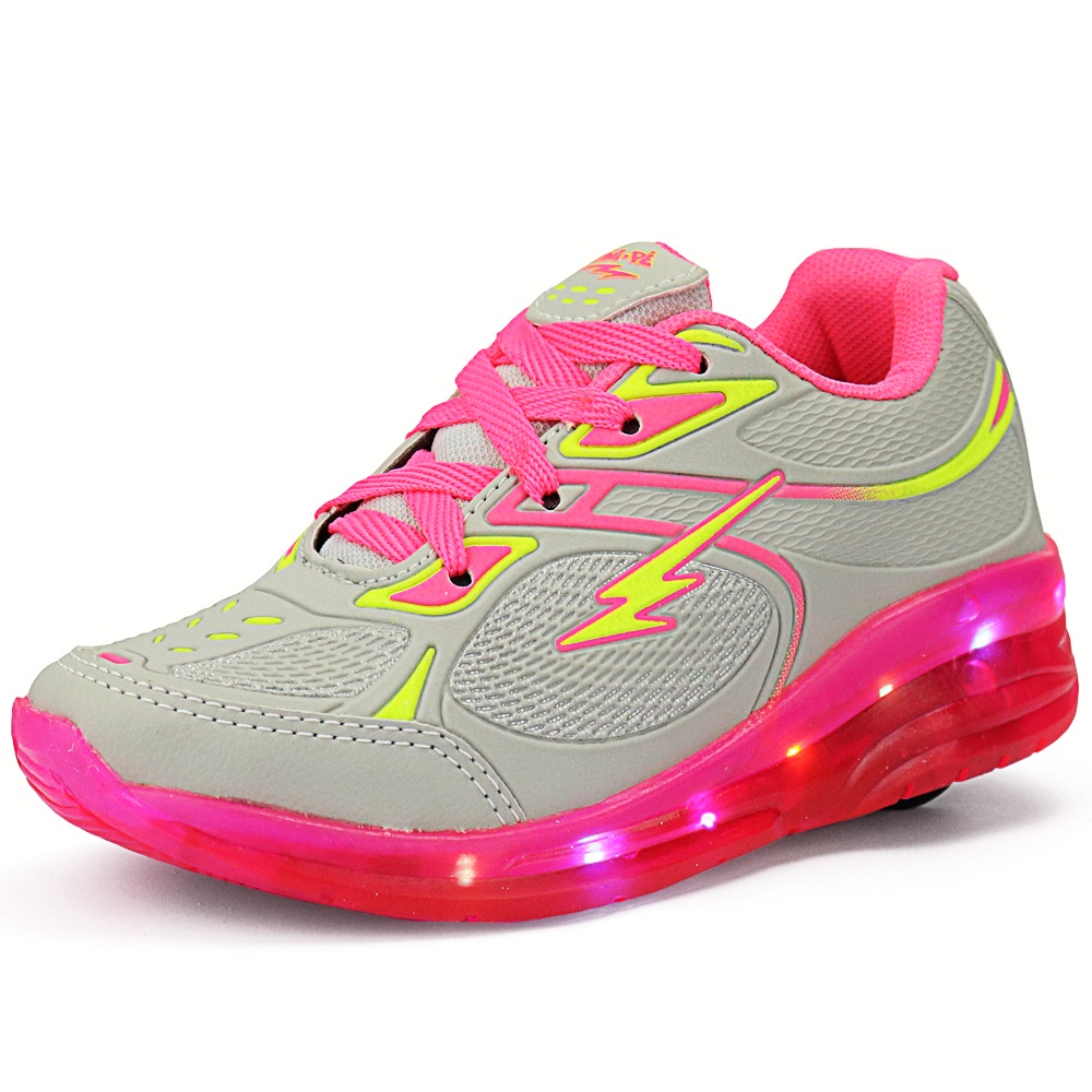 Tenis infantil best sale feminino de rodinha