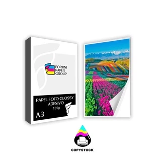 60 folhas Papel Fotográfico 135g Adesivo Glossy Brilhante A3 Premium Photo Paper A prova D'água