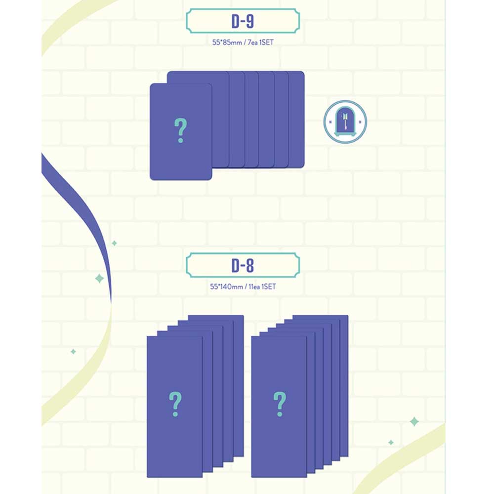 BTS FESTA D-DAY CALENDAR Celebration of The 8th Anniversary