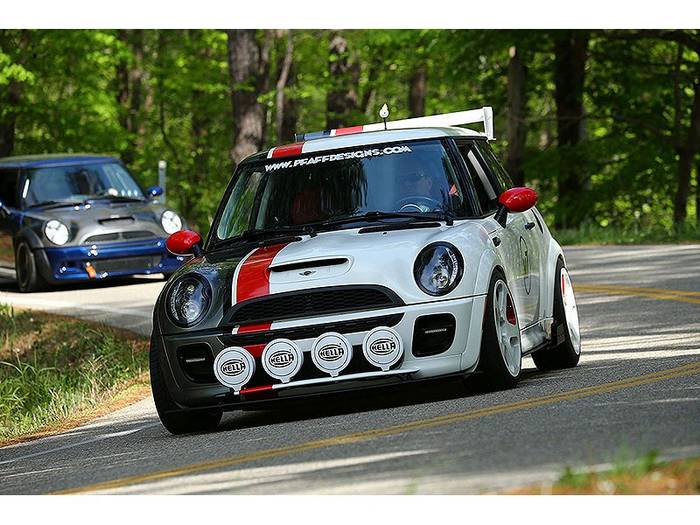 Farol Angel Eyes Led Bmw Mini Cooper 2001 a 2006 Cromado