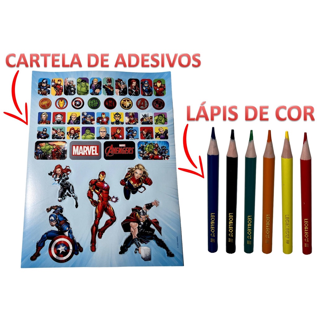 Combo Educativo Infantil Minha Caixa De Histórias Herói Homem Aranha Spider  Man Marvel - Culturama: Livro Capa Dura Com História + Livro De Desenhos  Colorir + Cartela De Adesivos + 06 Lápis