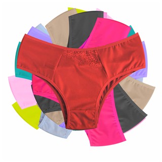 Calcinhas Plus Size Kit Com 7 Unidades Calçola Microfibra