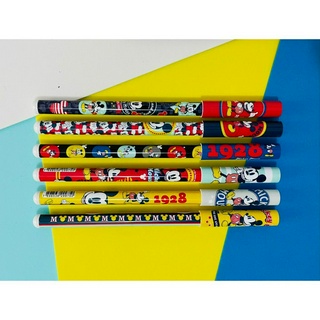 Kit 6 Canetas Esferográfica Ponta Média Mickey Mouse Molin
