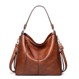 Grandes Bolsos De Couro Macio Retro Hobo Sacos Bolsas Mulheres Crossbody Bag Tote Bolsa De Ombro Designer De Das Senhoras